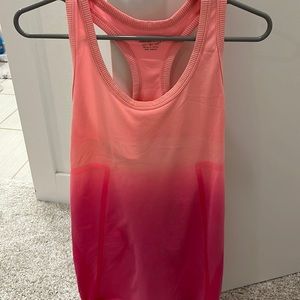 Pink ombré tank top